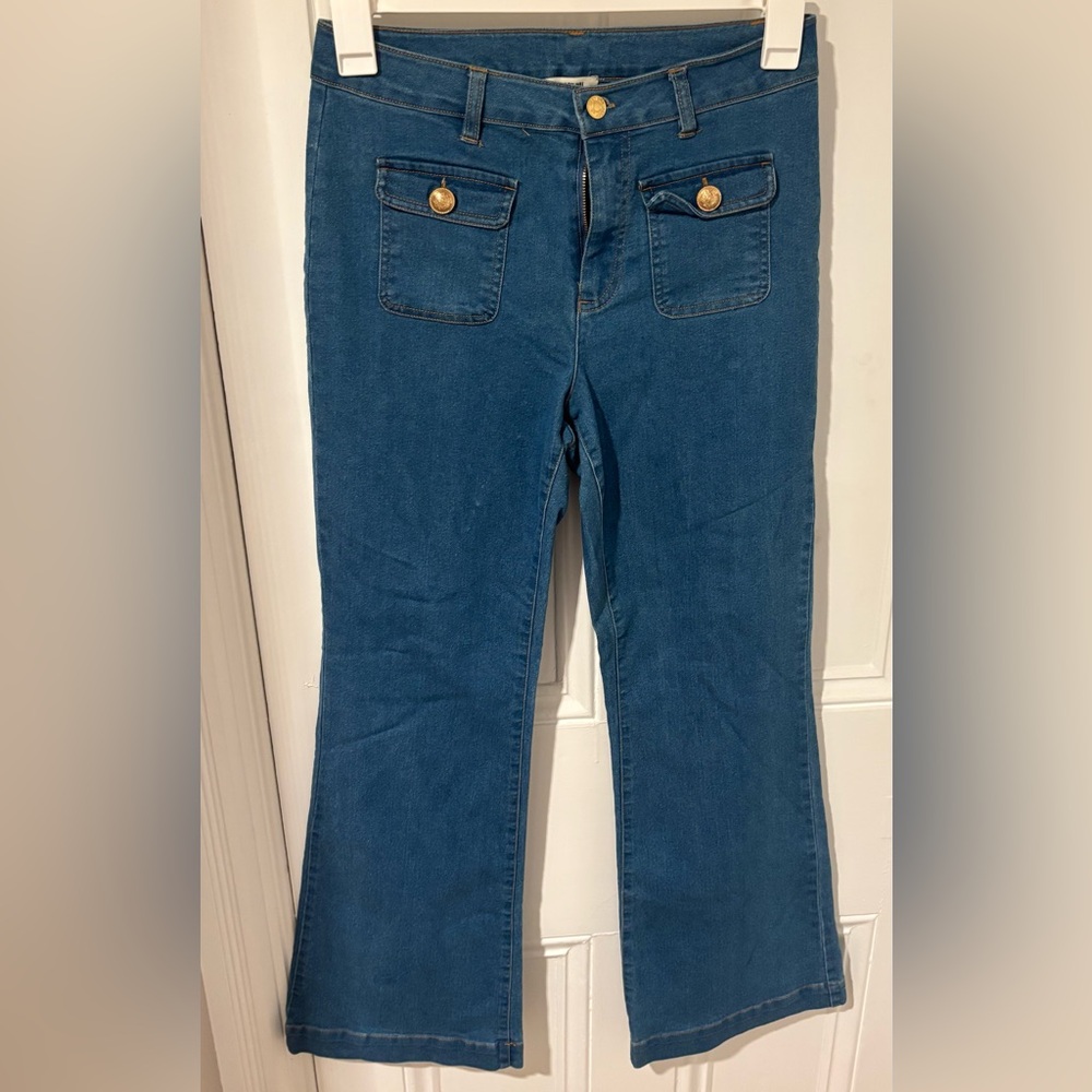 Jason Wu Blue Flare Jeans